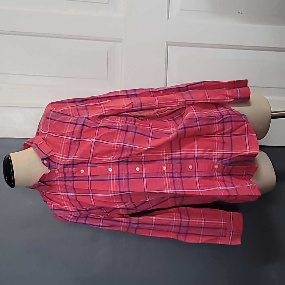 Red plaid black